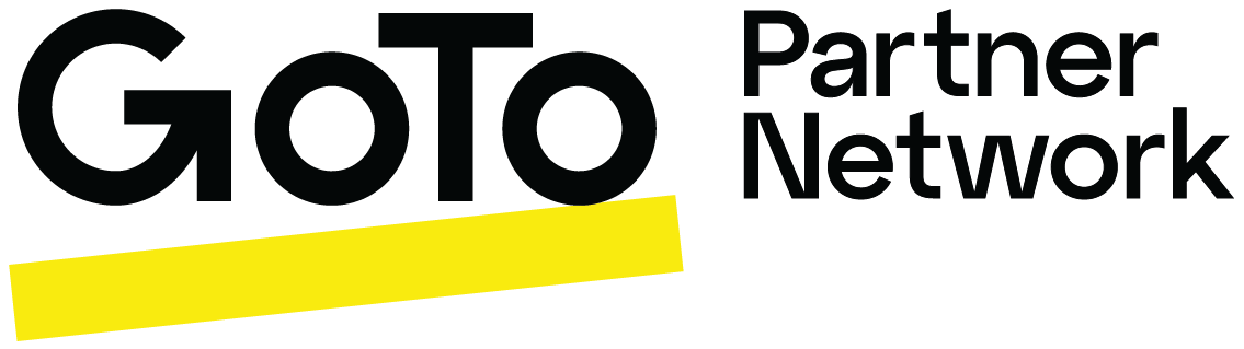GOTO logo with yellow line