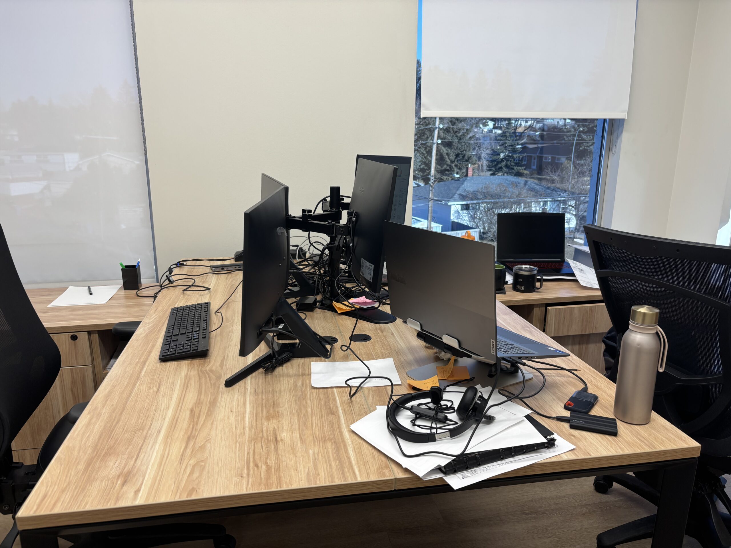 Desk Before